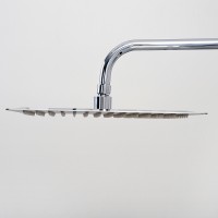 Душевая система WasserKRAFT A19901 с термостатом Хром латунь на стену