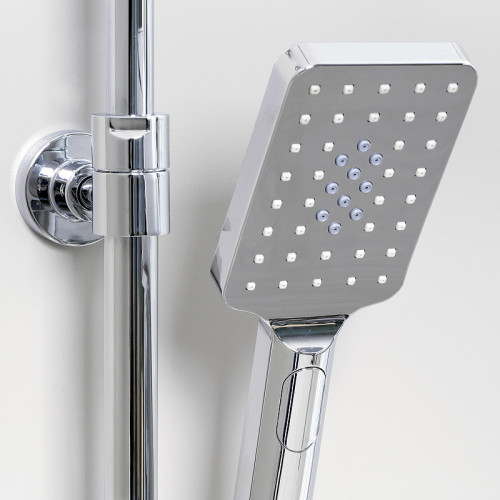 Душевая система WasserKRAFT A19901 с термостатом Хром латунь на стену