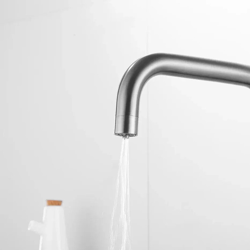 Смеситель для кухни Shevanik S228T цвет Оружейная сталь