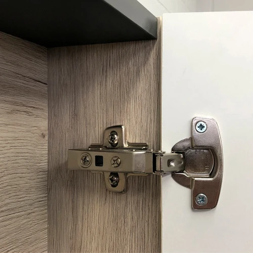 Зеркало со шкафом Comforty Мерано 90 00-00008508 Дуб дымчатый МДФ / ЛДСП, стекло