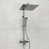 Душевая система WasserKRAFT A199.119.141.087.CH Thermo с термостатом Хром латунь на стену