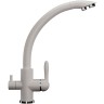 Смеситель для кухни Ulgran Classic U-017-331 Белый латунь