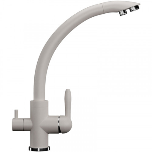 Смеситель для кухни Ulgran Classic U-017-331 Белый латунь