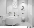 Унитаз Creavit Free FE320-11CB00E-0000 подвесной Белый без сиденья фарфор подвесной