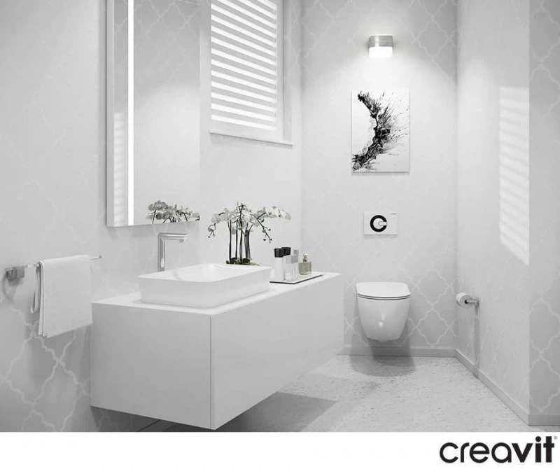 Унитаз Creavit Free FE320-11CB00E-0000 подвесной Белый без сиденья фарфор подвесной