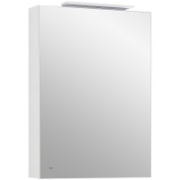 Зеркальный шкаф Roca Oleta 50 R A857644806 с подсветкой Белый глянец