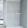 Душевой уголок Vincea Slim Soft 100x90 VSR-1SS9010CL профиль Хром стекло прозрачное