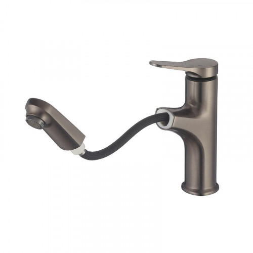 Смеситель для раковины D-Lin D158367-S цвет  Графит матовый