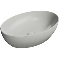 Раковина-чаша GSI Pura 60 884217 Cenere opaco фаянс накладная