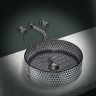 Раковина-чаша Vincea 40 VBS-5GL03 Черная стекло накладная