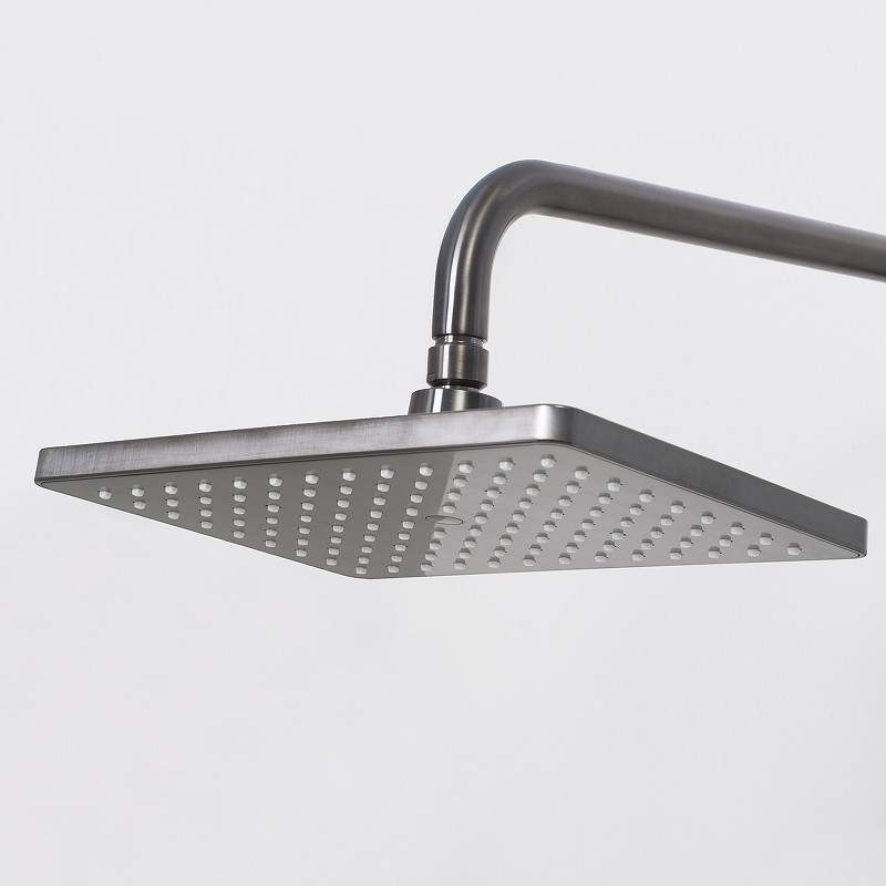 Душевая система WasserKRAFT Wiese A18401 Оружейная сталь латунь на стену