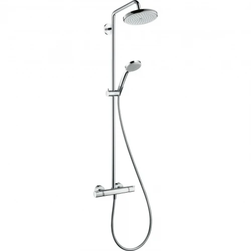Душевая система Hansgrohe Croma 27185000 с термостатом Хром нержавеющая сталь на стену