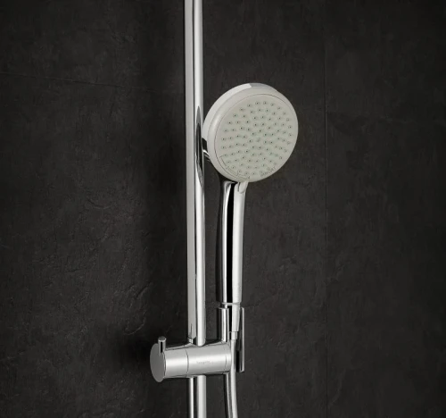 Душевая система Hansgrohe Croma 27185000 с термостатом Хром нержавеющая сталь на стену