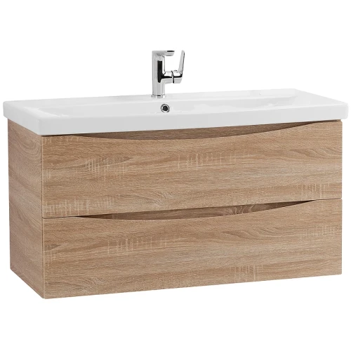 Тумба под раковину BelBagno Marino-Cer 100 MARINO-CER-1000-2C-SO-WO-P подвесная Rovere Bianco МДФ / ЛДСП