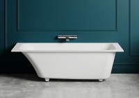 Ванна из искусственного камня Salini Orlanda Kit 170х70 102111G Белая глянцевая