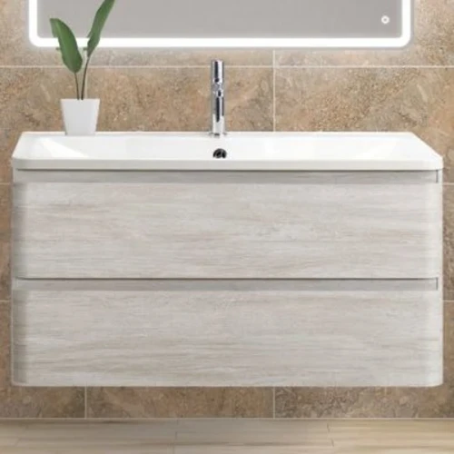 Тумба под раковину BelBagno ALBANO-800-2C-SO-RVB подвесная Rovere Vintage Bianco МДФ / ЛДСП