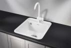 Кухонная мойка Granula Standart 42 4202 цвет Белый