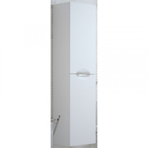 Шкаф пенал Corozo Алиот 35 SD-00000605 подвесной Белый МДФ / ЛДСП