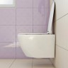 Унитаз BelBagno Prospero BB507B подвесной без сиденья фаянс подвесной