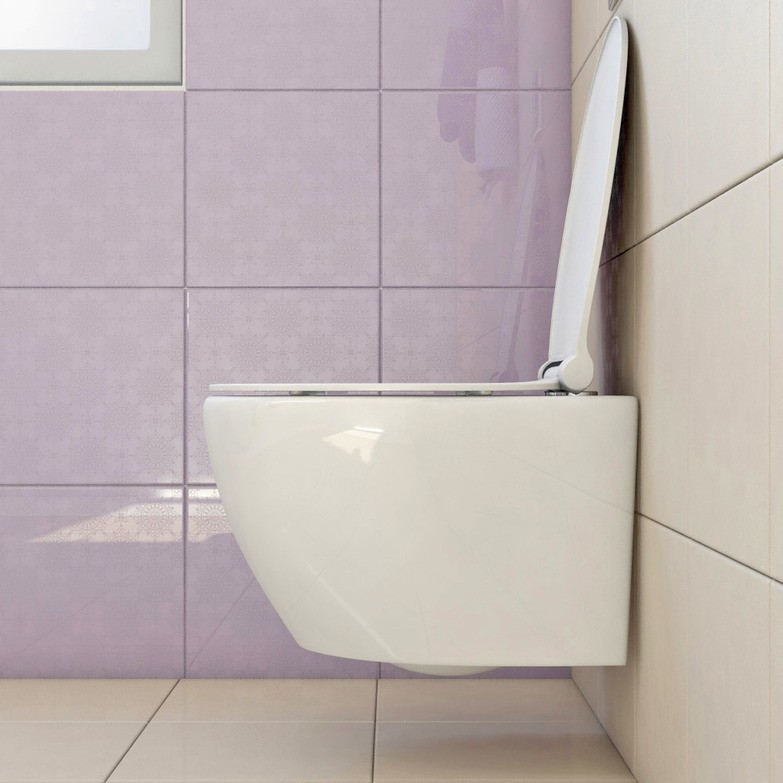 Унитаз BelBagno Prospero BB507B подвесной без сиденья фаянс подвесной