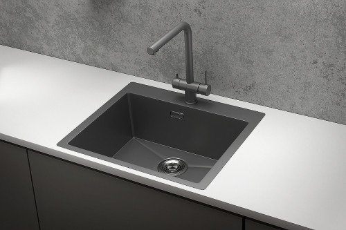 Кухонная мойка Granula 59 5951 цвет Графит матовый