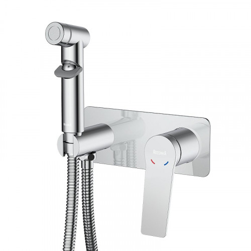 Гигиенический душ со смесителем Rossinka RS20 RS20-51 цвет Хром