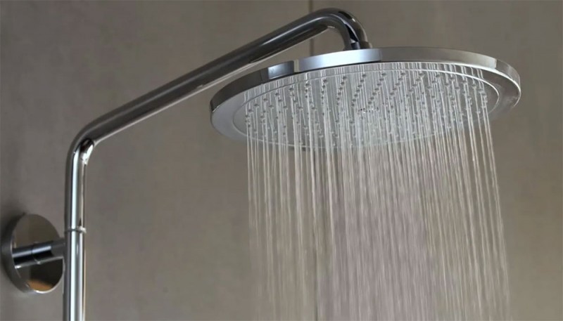 Душевая система Hansgrohe Croma Select S 26890990 с термостатом Полированное золото латунь на стену