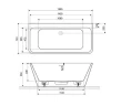 Акриловая ванна Excellent Lila 2.0 150x72 WAEX.LIL2.150.WHP без гидромассажа