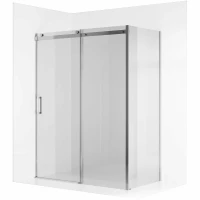 Душевой уголок Ambassador Benefit 150x80 19021104HX-80HX профиль Хром стекло прозрачное