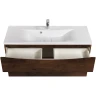 Тумба под раковину BelBagno Marino-H60 110 MARINO-H60-1100-2C-SO-RW-P подвесная Rovere Moro МДФ / ЛДСП