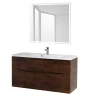 Тумба под раковину BelBagno Marino-H60 110 MARINO-H60-1100-2C-SO-RW-P подвесная Rovere Moro МДФ / ЛДСП