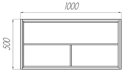 Тумба под раковину Aquaton Брук 100 1A201601BCDL0 подвесная Дуб латте МДФ / ЛДСП