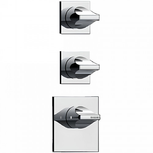 Смеситель для душа Bossini Apice Z035203.030 с термостатом Хром латунь встраиваемый