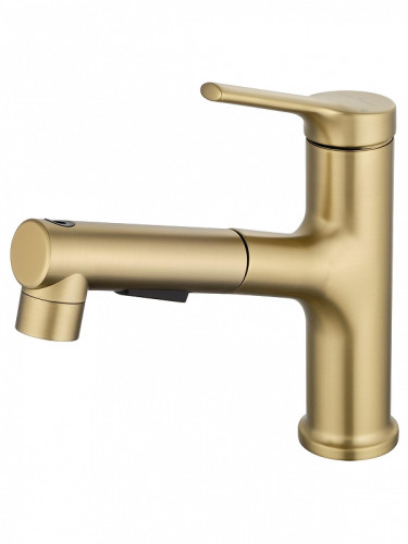 Смеситель для раковины Wonzon &amp; Woghand WW-A40862-BG цвет Брашированное золото