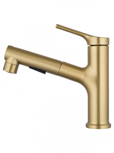 Смеситель для раковины Wonzon &amp; Woghand WW-A40862-BG цвет Брашированное золото