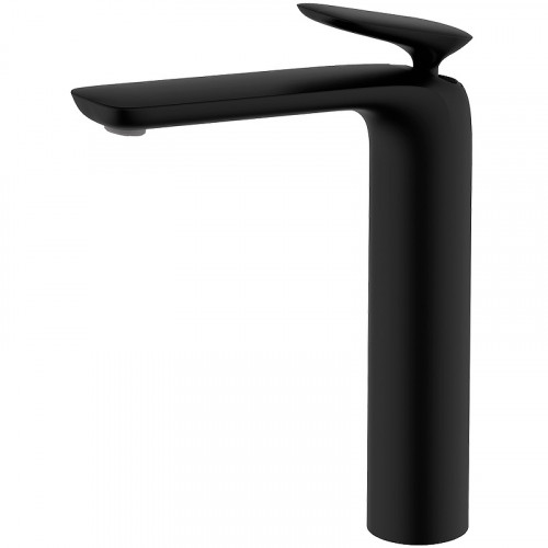 Смеситель для раковины AQUAme Como AQM6514MB Черный матовый латунь