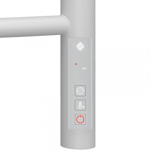 Электрический полотенцесушитель Terminus Классик П6 450х600 КС 9003 4670078527561 Белый матовый нержавеющая сталь