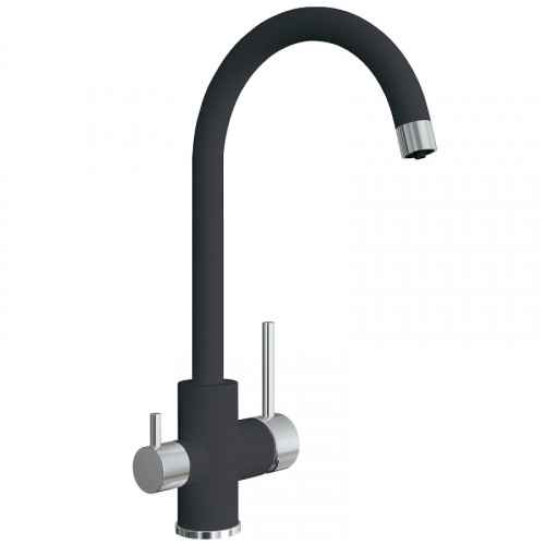 Смеситель для кухни Florentina Клио 333.13Н.2123.302 цвет Антрацит