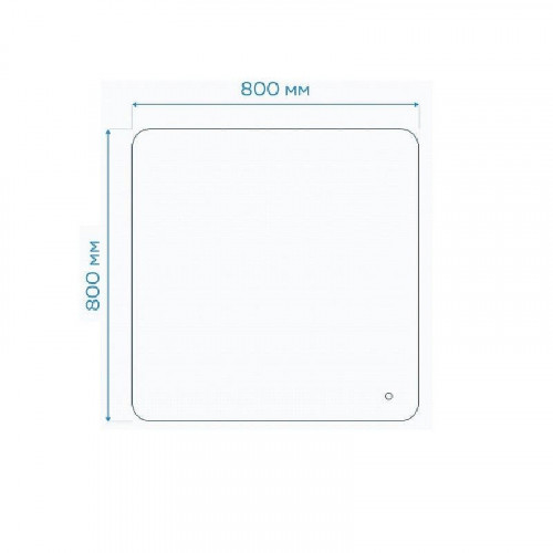 Зеркало Maretti Florenza 80 FL148080P16EL с подсветкой с сенсорным выключателем и диммером