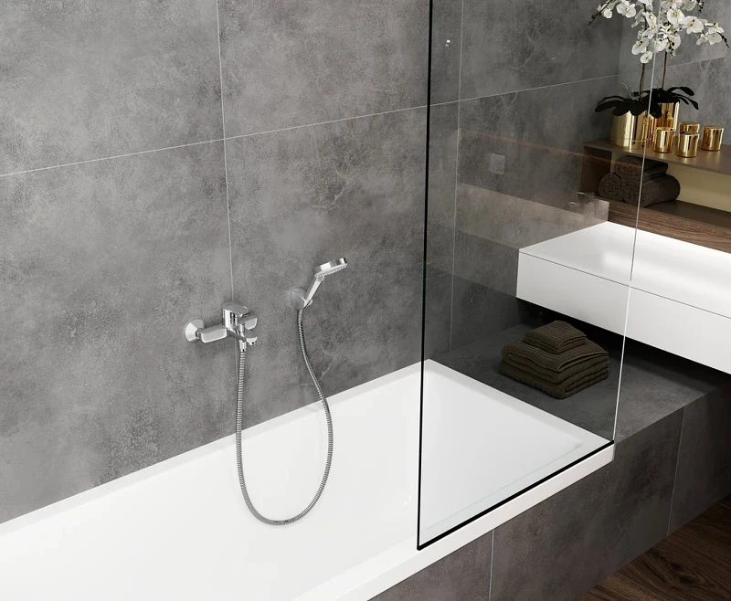 Смеситель для ванны Hansgrohe Vernis Blend 71440000 Хром латунь на стену
