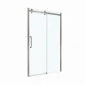 Душевая дверь BelBagno Marino 2 120 MARINO-2-BF-1-120-C-GM профиль Оружейная сталь стекло прозрачное