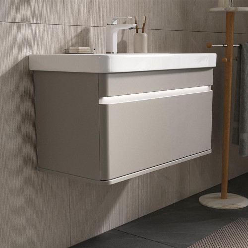 Тумба под раковину Equil Elegante 80 tpELGNT80.1Y (9595)-25.27 подвесная цвет Амарок Белый