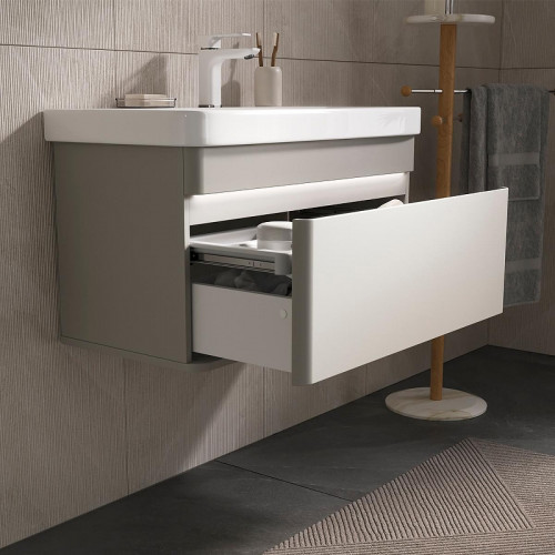 Тумба под раковину Equil Elegante 80 tpELGNT80.1Y (9595)-25.27 подвесная цвет Амарок Белый