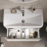 Тумба под раковину Equil Elegante 80 tpELGNT80.1Y (9595)-25.27 подвесная цвет Амарок Белый