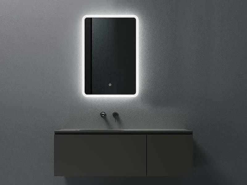 Зеркало Uni-Flow Mirror 60 M-647 с подсветкой с сенсорным выключателем и подогревом