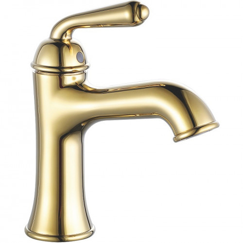 Смеситель для раковины Rose R02E R0201E Золото латунь