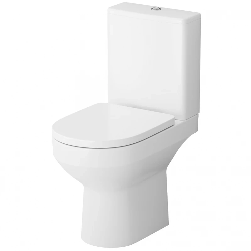 Унитаз-компакт AM.PM Spirit C708600SC с бачком и сиденьем Микролифт фарфор напольный