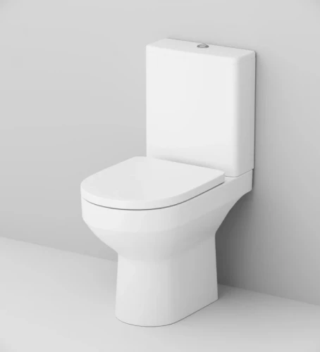 Унитаз-компакт AM.PM Spirit C708600SC с бачком и сиденьем Микролифт фарфор напольный