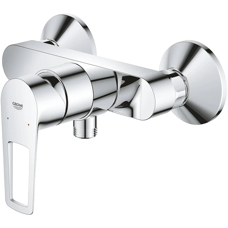 Смеситель для душа Grohe BauLoop 23633001 Хром латунь на стену