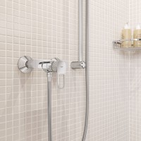 Смеситель для душа Grohe BauLoop 23633001 Хром латунь на стену